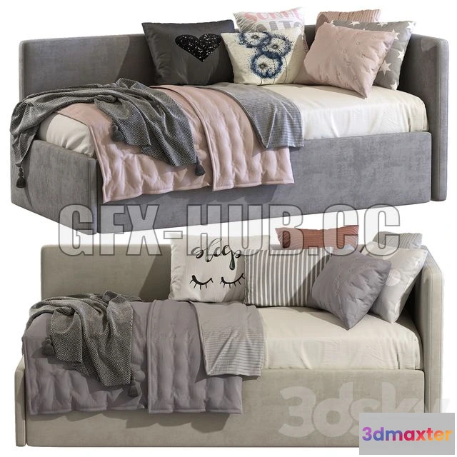 1197668 - FURNITURE 3D MODELS - Baby Bed Be Max