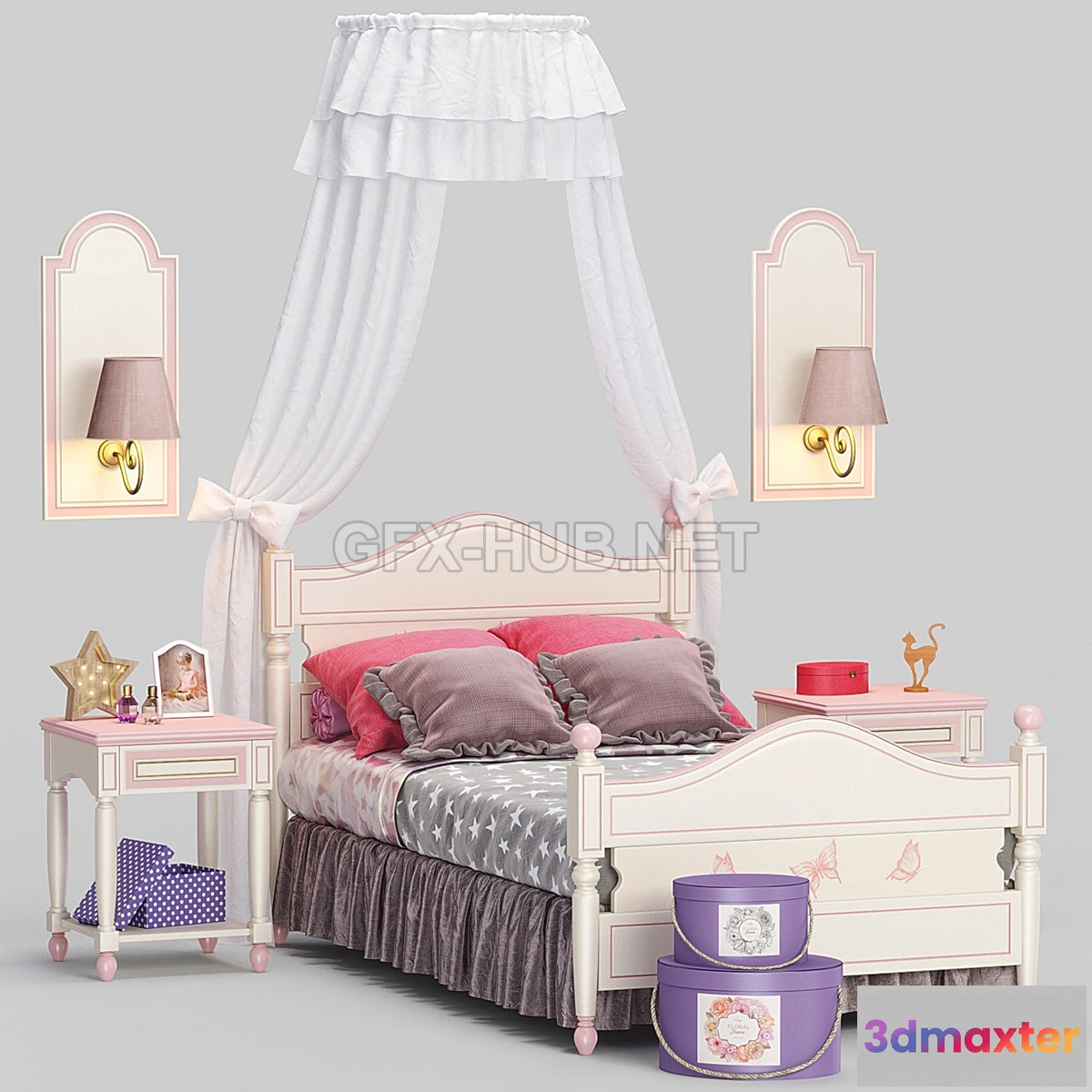 1197674 - FURNITURE 3D MODELS - Baby Happy Night FERRETTI