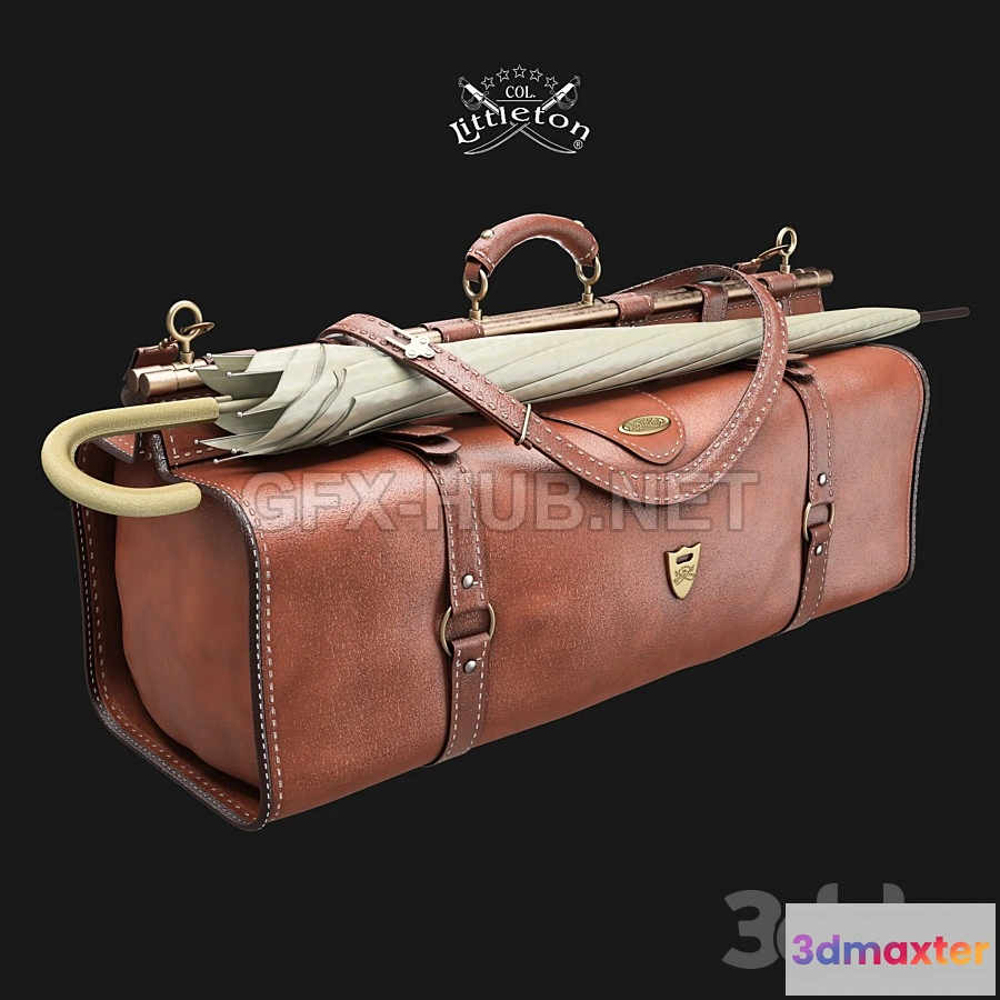 1197700 - FURNITURE 3D MODELS - Bag colonel littleton