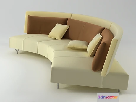 1197714 - FURNITURE 3D MODELS - Baku Sofa