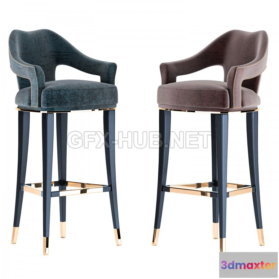 1197746 - FURNITURE 3D MODELS - Bar Chair