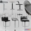 1197748 - FURNITURE 3D MODELS - Bar Chairs