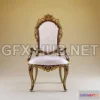 1197782 - FURNITURE 3D MODELS - Baroque chair