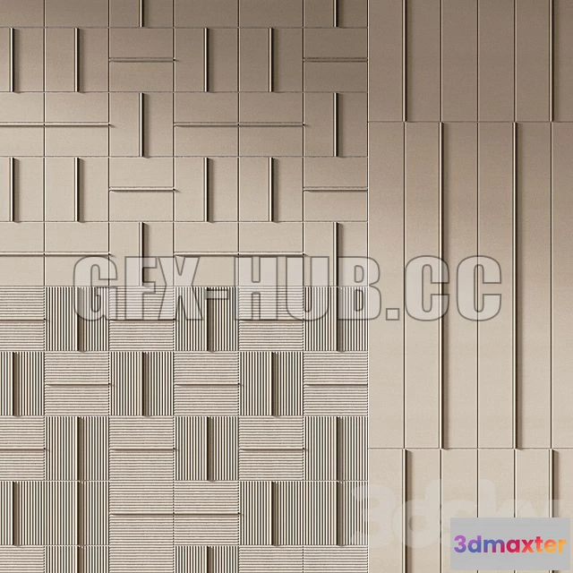 1197802 - FURNITURE 3D MODELS - Bassanesi Segments Tile