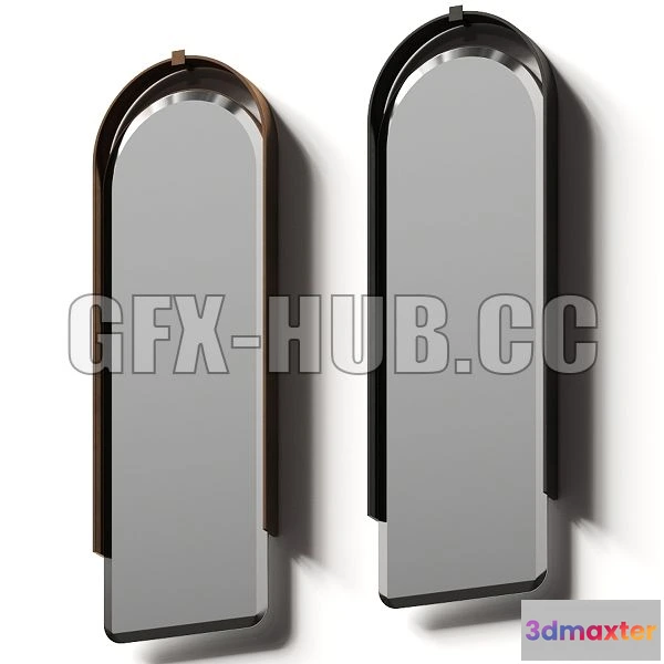 1197858 - FURNITURE 3D MODELS - Baxter Arles Wall Mirror