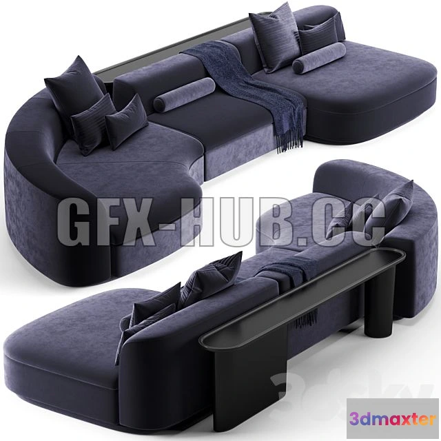 1197884 - FURNITURE 3D MODELS - Baxter Piaf