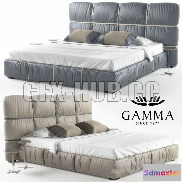 1197954 - FURNITURE 3D MODELS - Bed CROSSOVER NIGHT