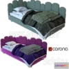 1197998 - FURNITURE 3D MODELS - Bed molly