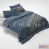 1198020 - FURNITURE 3D MODELS - Bedclothes 2