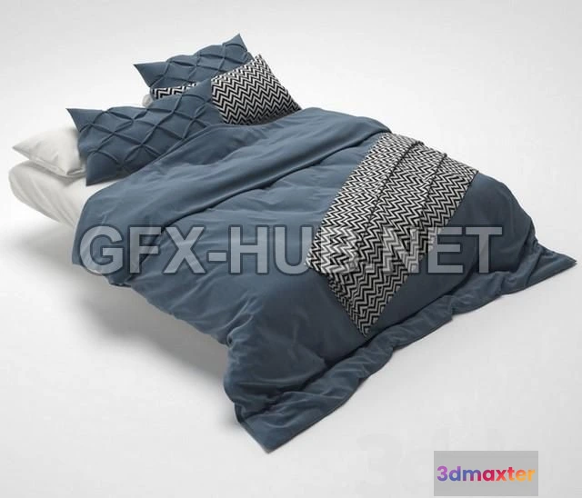 1198020 - FURNITURE 3D MODELS - Bedclothes 2