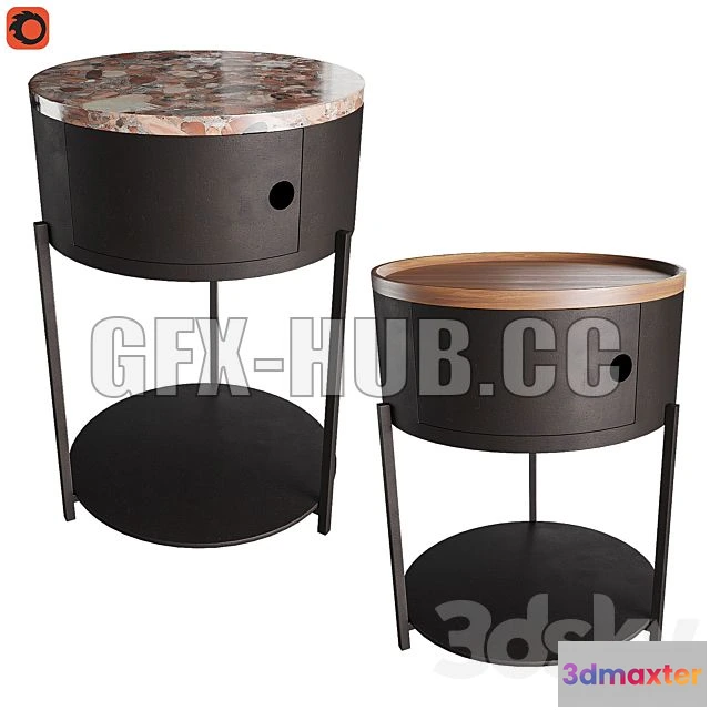 1198032 - FURNITURE 3D MODELS - Bedside Table Talbingo