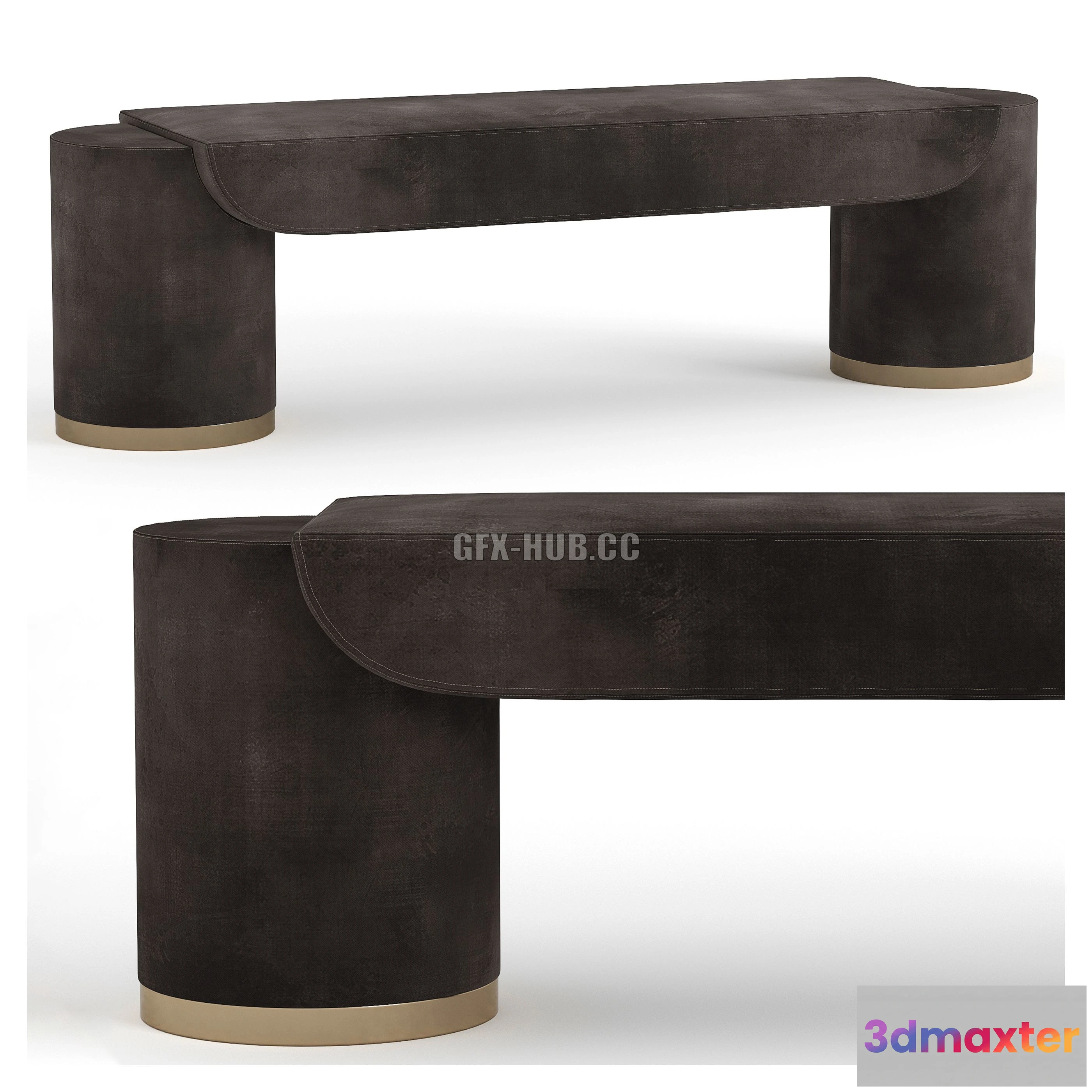 1198068 - FURNITURE 3D MODELS - Bench Mi Bench X 440 Ben Wu Longhi
