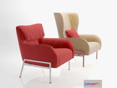 1198078 - FURNITURE 3D MODELS - Bèrgere-Légère