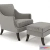1198088 - FURNITURE 3D MODELS - Bernie Lounge Chair