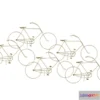 1198100 - FURNITURE 3D MODELS - Bicycles Wall Sculpture