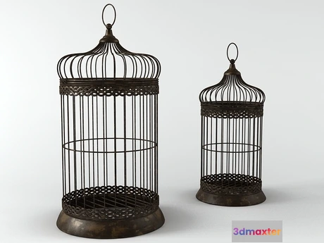 1198124 - FURNITURE 3D MODELS - Birdcage 02