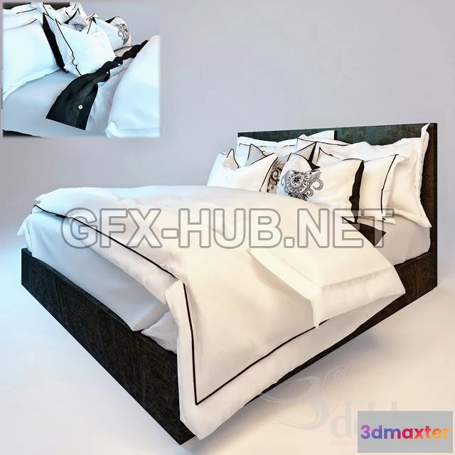 1198144 - FURNITURE 3D MODELS - Black and white kit