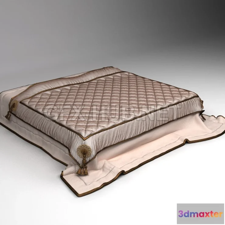 1198160 - FURNITURE 3D MODELS - Blanket for bed