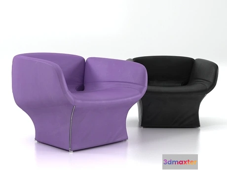 1198178 - FURNITURE 3D MODELS - Bloomy armchair