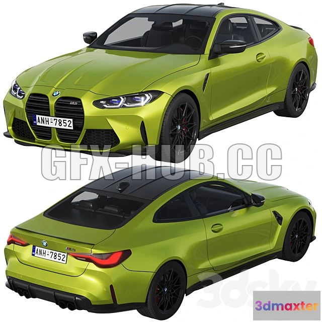 1198188 - FURNITURE 3D MODELS - BMW M4 Competition 2021
