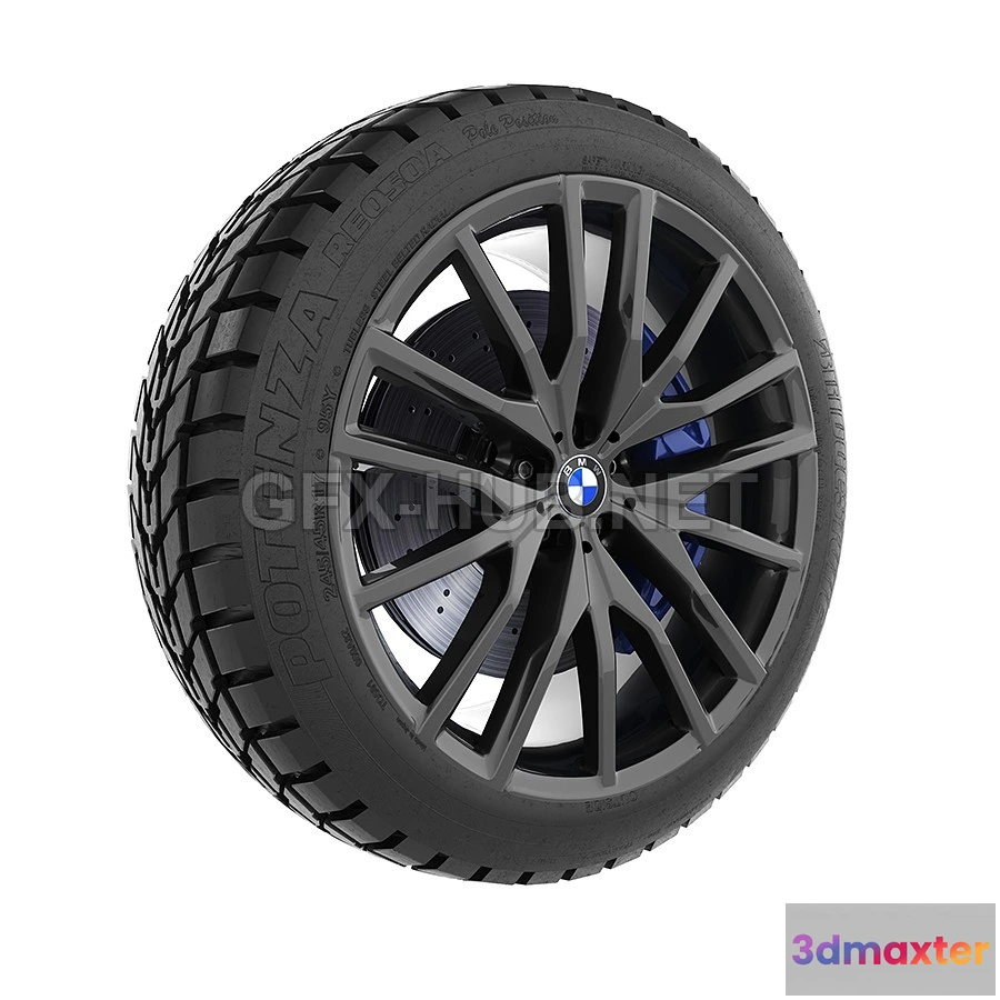 1198190 - FURNITURE 3D MODELS - Bmw Wheel