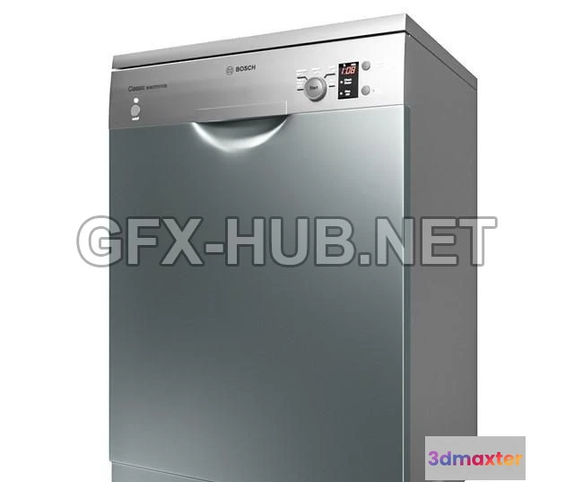 1198300 - FURNITURE 3D MODELS - Bosch dishwasher