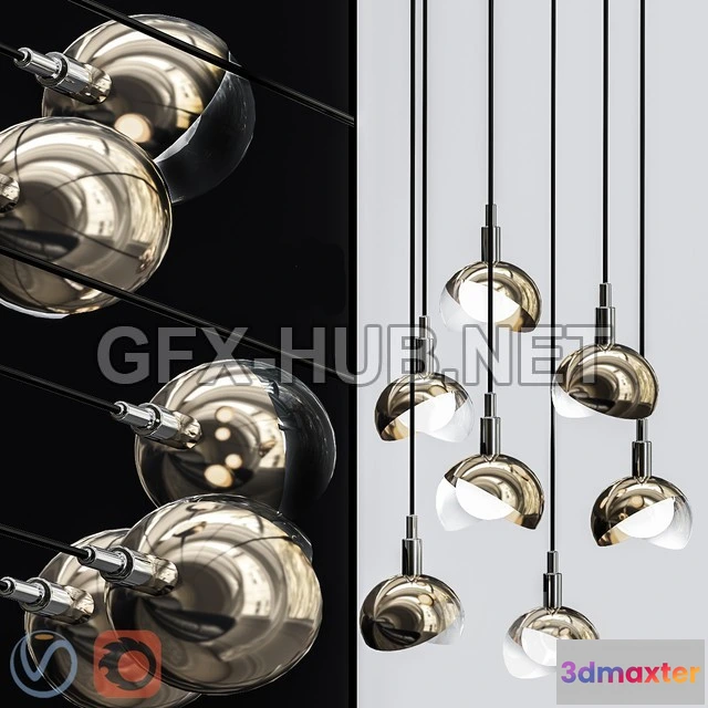 1198590 - FURNITURE 3D MODELS - Calimero Plug Lighting