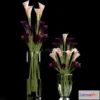 1198596 - FURNITURE 3D MODELS - CALLA LILLY PURPLE
