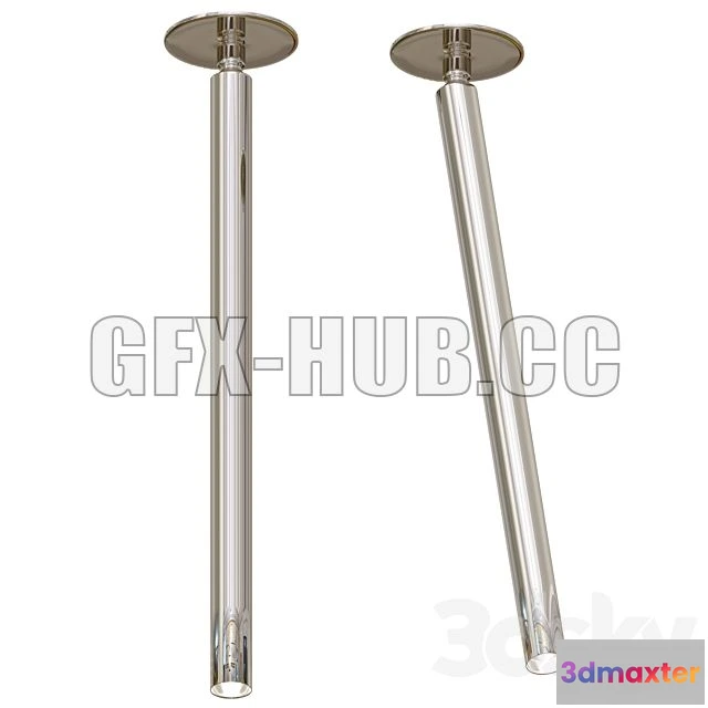 1198654 - FURNITURE 3D MODELS - CANNA NUDA METALLO