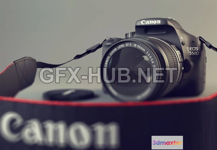 1198656 - FURNITURE 3D MODELS - Canon EOS 550D