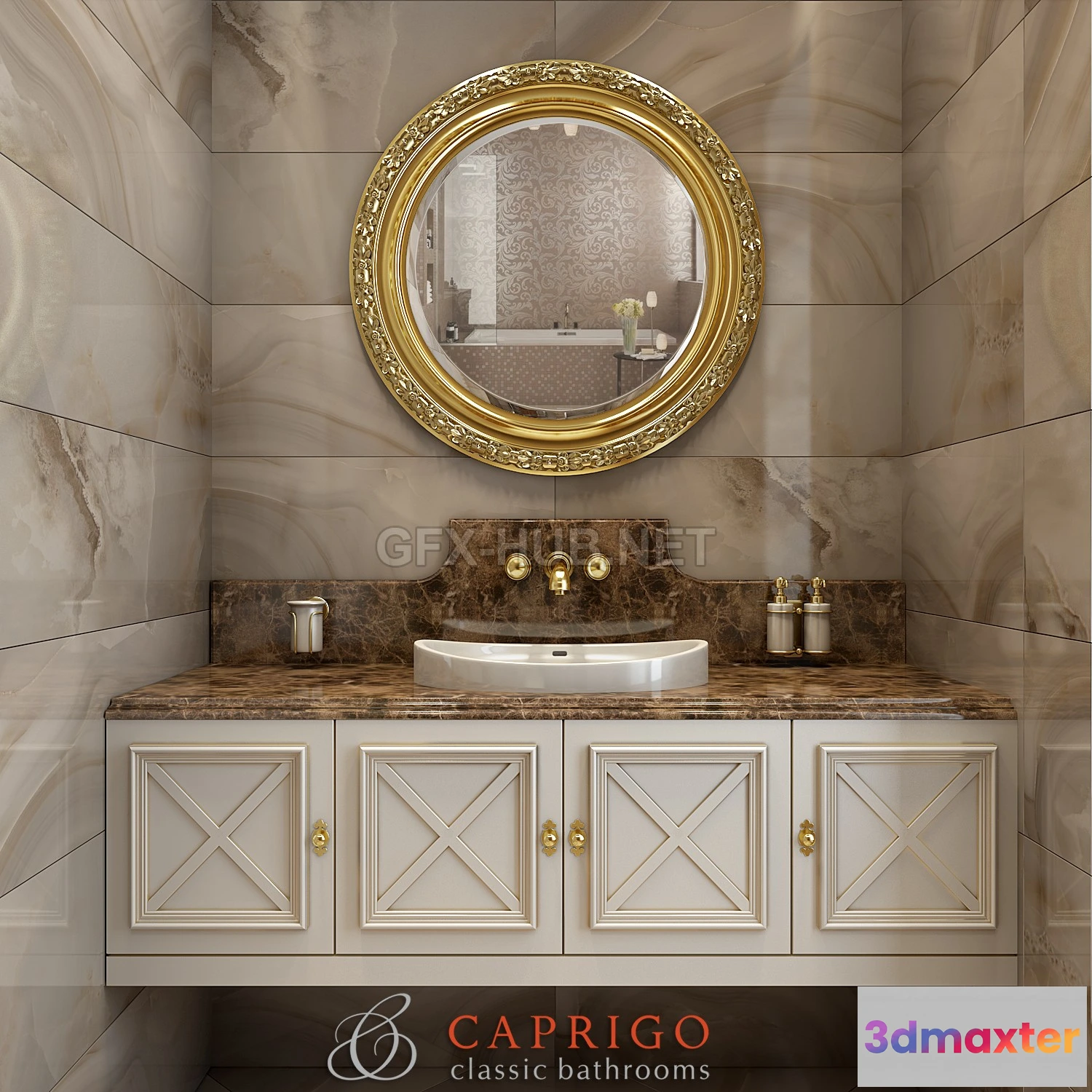1198686 - FURNITURE 3D MODELS - Caprigo ischia 150