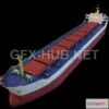 1198706 - FURNITURE 3D MODELS - Cargo ship