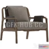 1198774 - FURNITURE 3D MODELS - CASTE Fergus Armchair