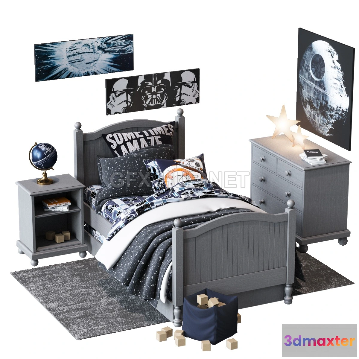 1198790 - FURNITURE 3D MODELS - Catalina Star Wars Set