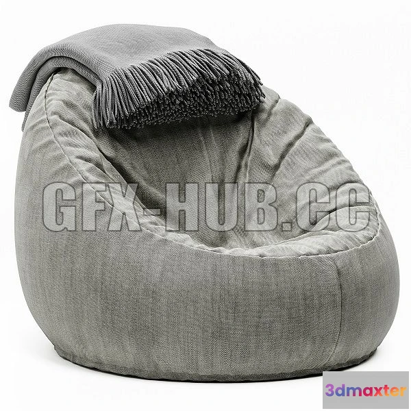 1198914 - FURNITURE 3D MODELS - Chair Bag 7