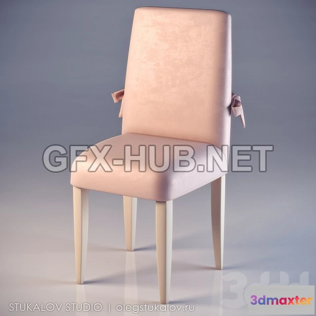 1198924 - FURNITURE 3D MODELS - Chair Ferretti & Ferretti Happy Night