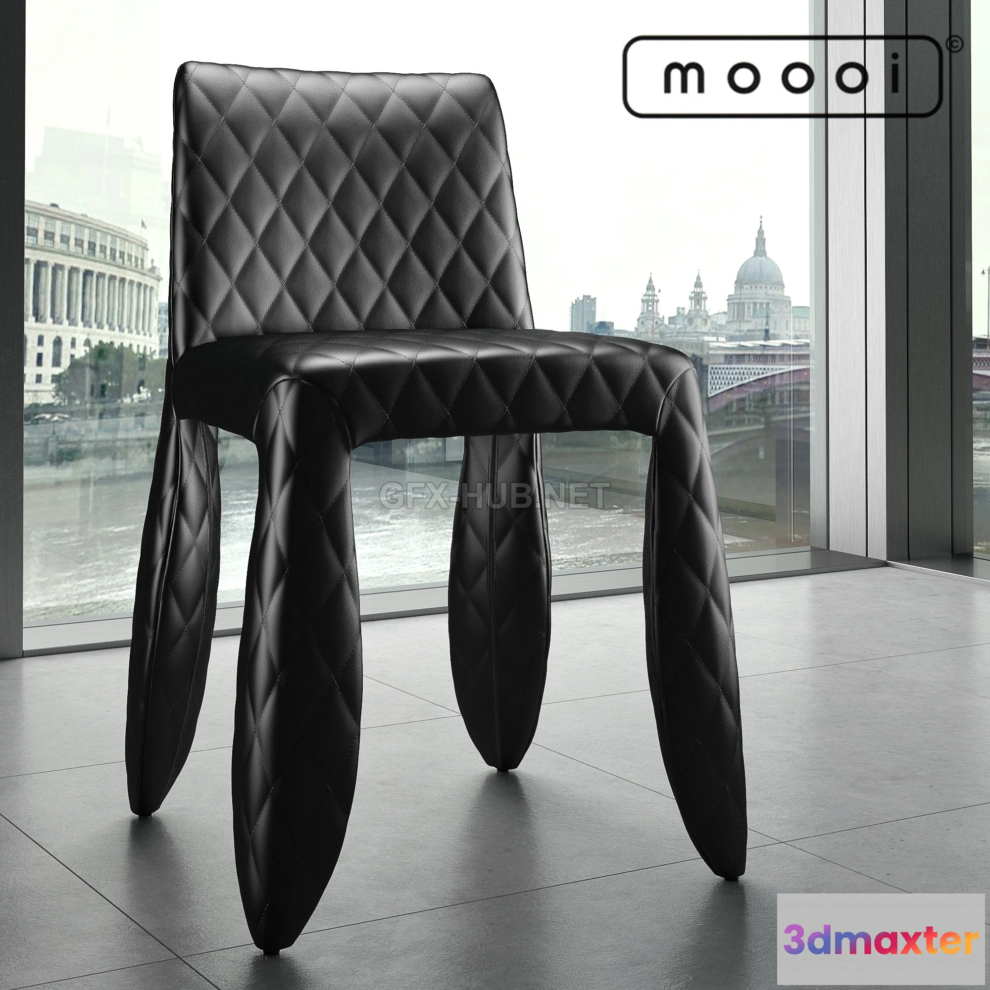 1198944 - FURNITURE 3D MODELS - Chair Moooi Monster Chair 2