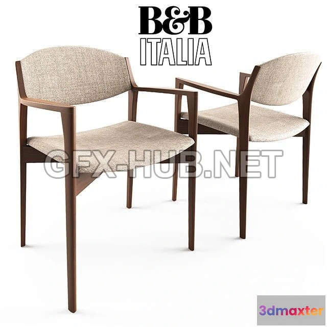1198950 - FURNITURE 3D MODELS - Chair Porada Emy