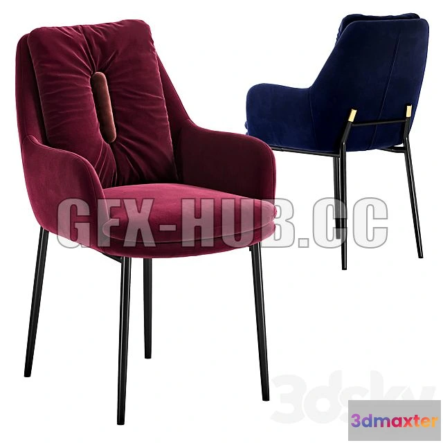 1198952 - FURNITURE 3D MODELS - Chair Samantha