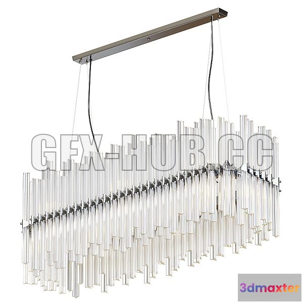 1198990 - FURNITURE 3D MODELS - Chandelier 2054 Rett by Il Paralume Marina