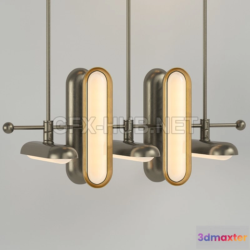 1198994 - FURNITURE 3D MODELS - Chandelier Apparatus Circuit