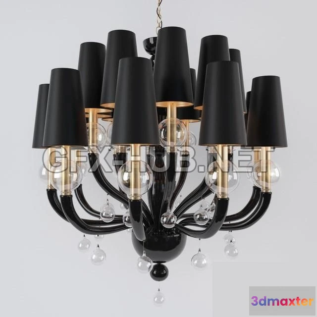 1199004 - FURNITURE 3D MODELS - Chandelier De Majo