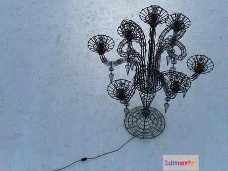 1199018 - FURNITURE 3D MODELS - CHANDELIER LAGRANGE