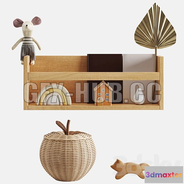 1199116 - FURNITURE 3D MODELS - Children Decor 03
