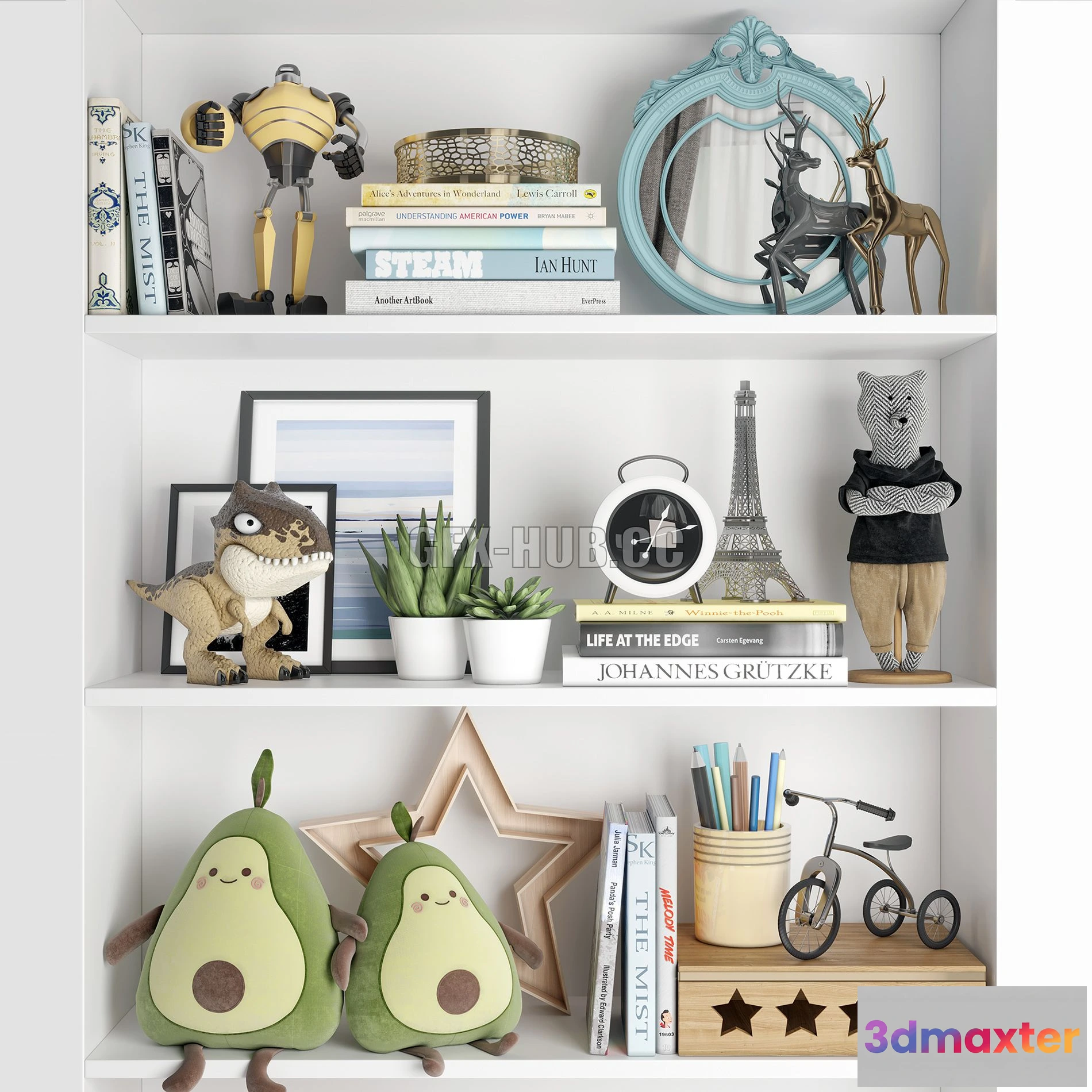 1199138 - FURNITURE 3D MODELS - Childrens Decor Set