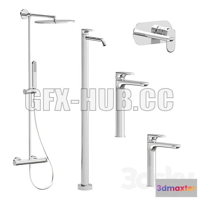 1199220 - FURNITURE 3D MODELS - Cisal Lineaviva Set