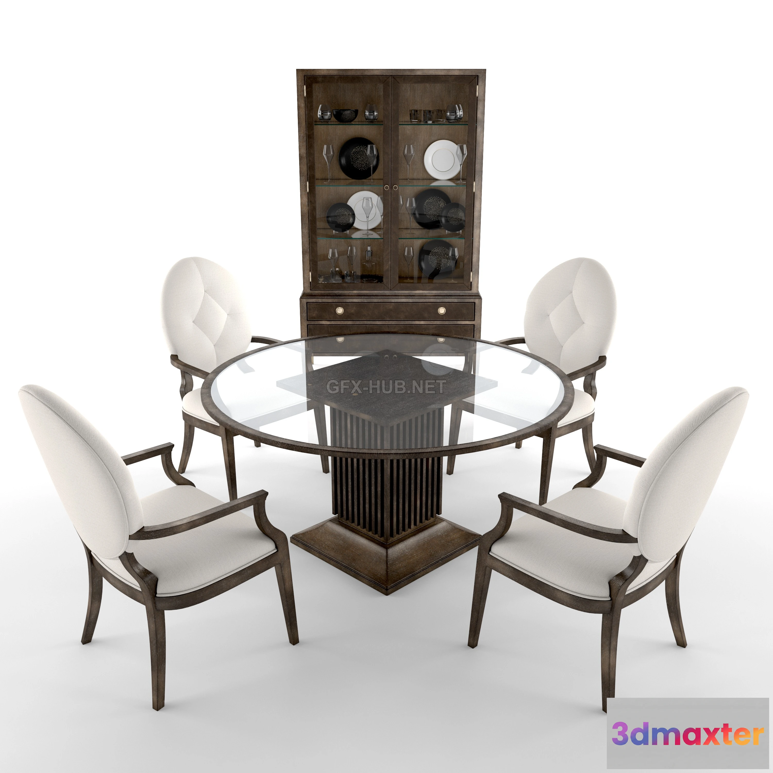 1199232 - FURNITURE 3D MODELS - Clarendon China Base and Deck