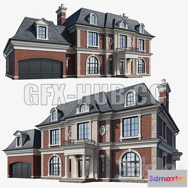 1199256 - FURNITURE 3D MODELS - Classic House 2