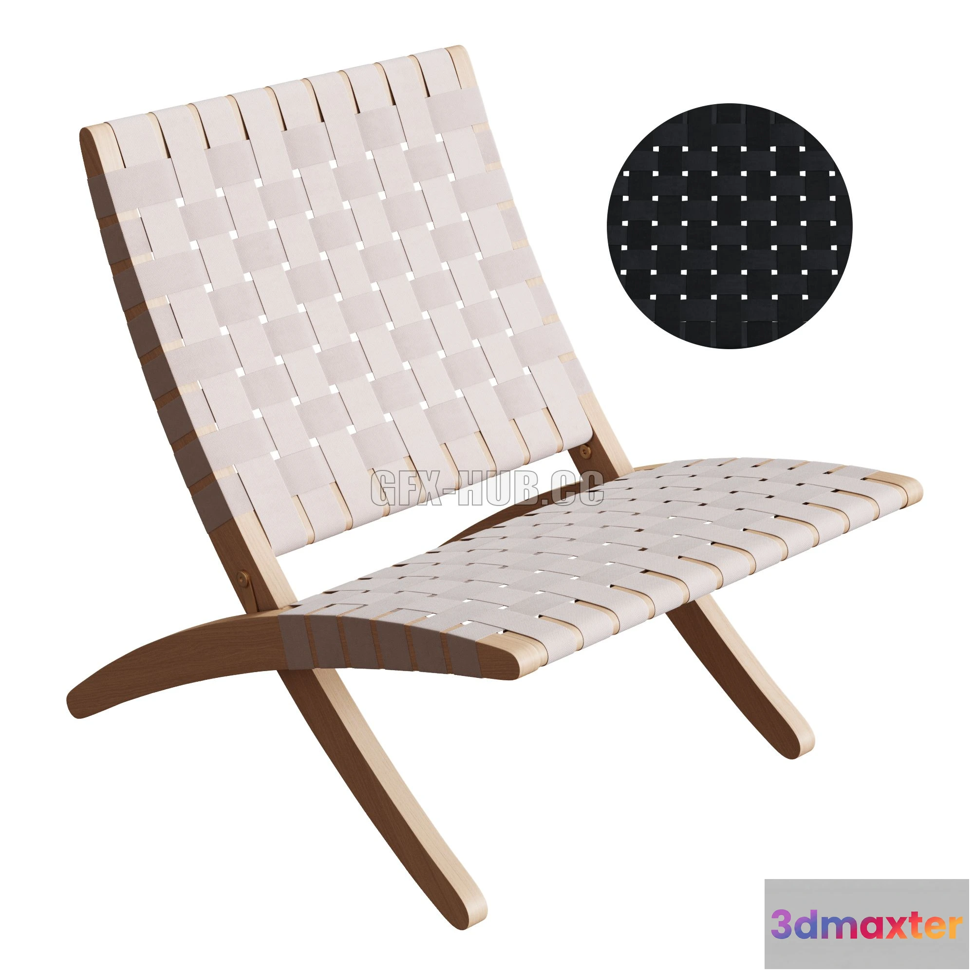 1199308 - FURNITURE 3D MODELS - Coalesse Cuba Chair CHMG501