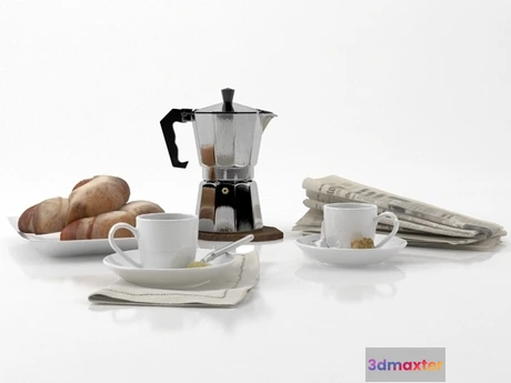 1199330 - FURNITURE 3D MODELS - Coffee cups